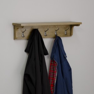 Oak Coat Hooks